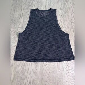 Lululemon Grey Tank With Deep Armholes ***no tag, Size M-L
